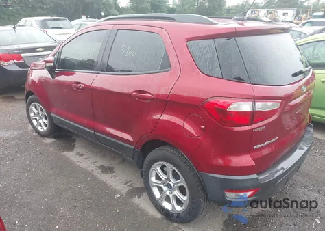 2018 Ford Ecosport Se z USA, uszkodzony, nr VIN MAJ3P1TE9JC228221
